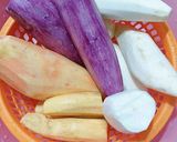 Hình bước làm 1 của món Chè khoai dẻo