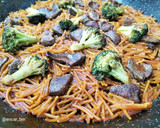 Foto del paso 8 de la receta: Fideos con hígado y brócoli