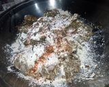 A picture of step 5 of Kachnar Kabab.