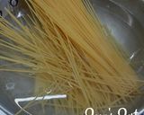A picture of step 2 of Shimla Mirch Kheema Spaghetti.