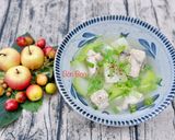 Hình bước làm 4 của món Canh Bí Xanh Hầm Sườn Heo
