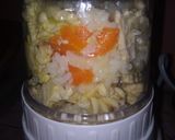Foto langkah ke 5 dari resep MPASI 6Bulan ayam dan telur puyuh Baby Sky.