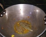 A picture of step 2 of Coconut kofta curry.