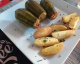 Foto del paso 6 de la receta: Zapallitos Italianos rellenos tipo árabes