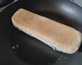 Foto del paso 2 de la receta: Sandwich🥖de jamón🥓🍯, queso🧀y salsa de piña🥐🥯🍍