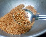 A picture of step 4 of Idly podi (Gun powder).