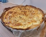 Une image de l'étape 4 de Tarte à l'oignon végétarienne.