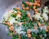 A picture of step 3 of Mix Veg Upma.
