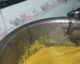 A picture of step 5 of Mohanthal.