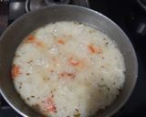 A picture of step 4 of Farali upma (Navratri special) for fasting.