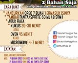 Foto langkah ke 8 dari resep Cake/Kue/Cupcake/ Bronis Oreo Fanta Oven/Microwave. Praktis dan anti gagal.