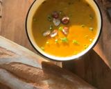 Une image de l'étape 10 de 🪹🥄velouté butternut 🍠patate douce 🥣🫜lentilles 🪸.