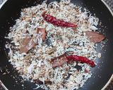 A picture of step 2 of Veg Kolhapuri.