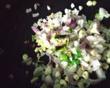 A picture of step 1 of Paneer Crepes.