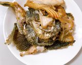 Hình bước làm 1 của món Bún cá