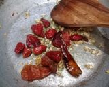 A picture of step 5 of General Tso's Chicken.
