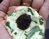 A picture of step 2 of Paan Vada.