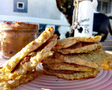 Foto del paso 3 de la receta: Galletas de avena y plátano rellenas de Nutella casera