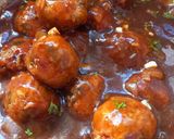 A picture of step 5 of Fried Rice with Manchurian.