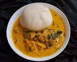 A picture of step 11 of Groundnut (Peanut) Soup - Nigerian Style.