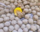 Hình bước làm 1 của món Súp bò viên