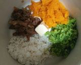 Foto langkah ke 6 dari resep Bubur kabocha hijau - Mpasi 8mo+.