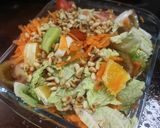 Foto del paso 8 de la receta: Ensalada de col china con piñones