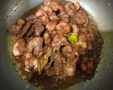 Foto langkah ke 4 dari resep Ati Ampela bumbu kacang.
