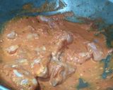 A picture of step 5 of Butter Chicken.