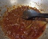 A picture of step 4 of Kofta aloo korma.