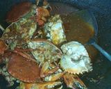 Foto langkah ke 6 dari resep KEPITING Saos Padang.