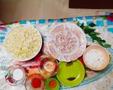 A picture of step 1 of Kerala Style Cabbage Thoran.