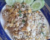 Foto langkah ke 3 dari resep Nasi Goreng Mentega.