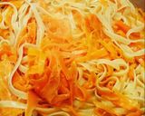 A picture of step 8 of Spring Carrot & Fettuccine Noodles.