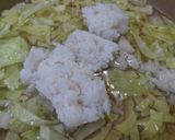 高麗菜肉羹粥的食譜步驟2照片