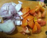A picture of step 1 of Vegetable Korma.