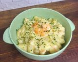 Foto langkah ke 5 dari resep Shrimp mac & cheese - MPASI udang 12m+.