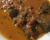 A picture of step 4 of Coconut liver.