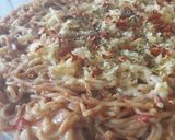 A picture of step 8 of Indo Chinese noodles.