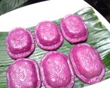 Foto langkah ke 8 dari resep Kue Tok Ubi Ungu.