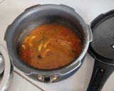 A picture of step 3 of Panch foran dal.