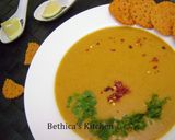 A picture of step 4 of Tomato-Biscuit Soup.