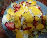 Foto del paso 1 de la receta: Ensalada de mango pera fresas y vinagreta de mango