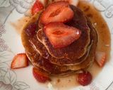 Foto del paso 5 de la receta: Hot cakes de queso manchego y coulis de fresa y chipotle 🧀🍓