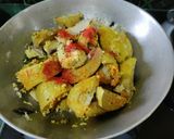 A picture of step 3 of Sweet & Sour Raw Mango & Jaggery.