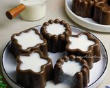 Foto langkah ke 5 dari resep Pudding Coklat Vla.
