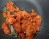 A picture of step 2 of Tikka macroni.