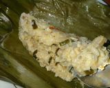 Foto langkah ke 4 dari resep Pepes Jamur Tiram Tahu.