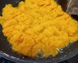 A picture of step 3 of Pumpkin ladoo.