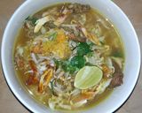Foto langkah ke 5 dari resep Soto Ayam Bening Praktis.